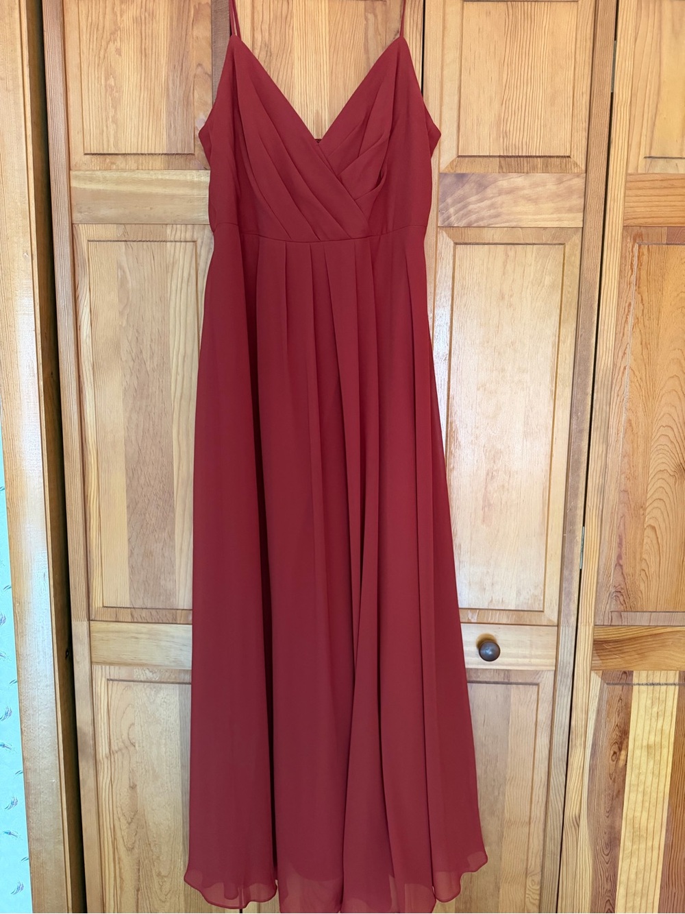 Levkoff Burnt Orange/Rust Dress
